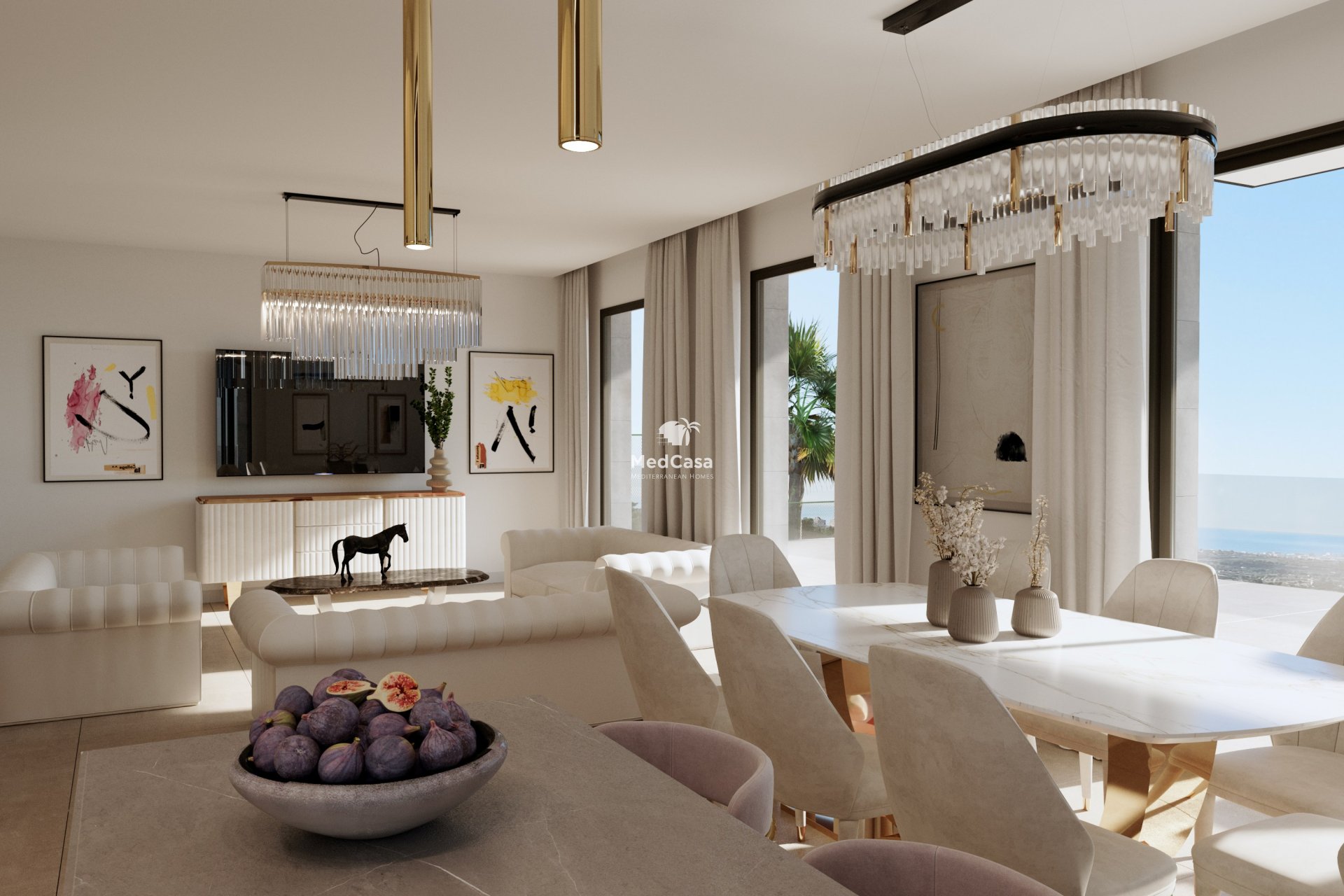 Obra nueva - Villa -
Finestrat - Urbanización Sea Hills