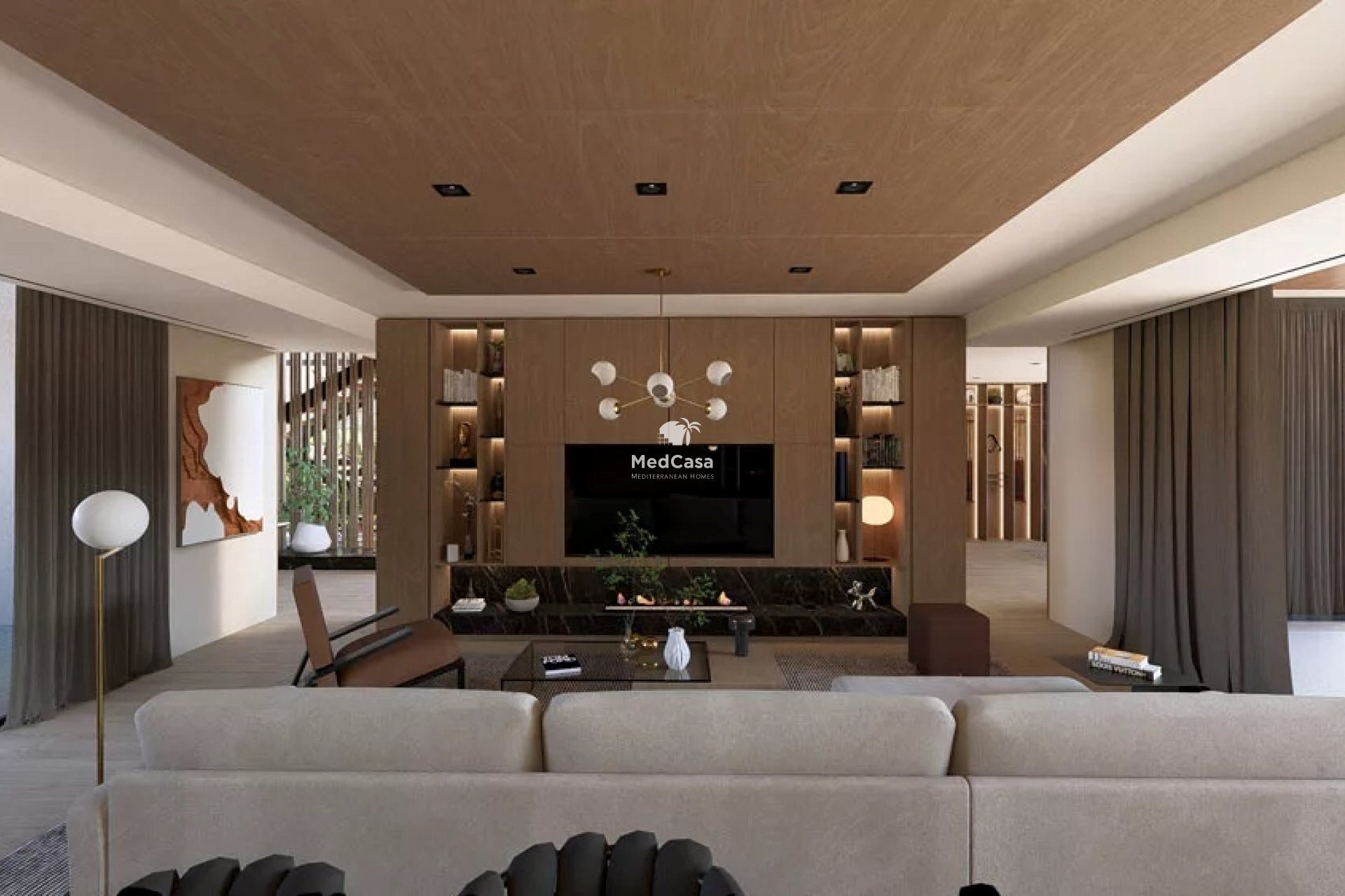 Obra nueva - Villa -
Golf Altaona - Baños y Mendigo