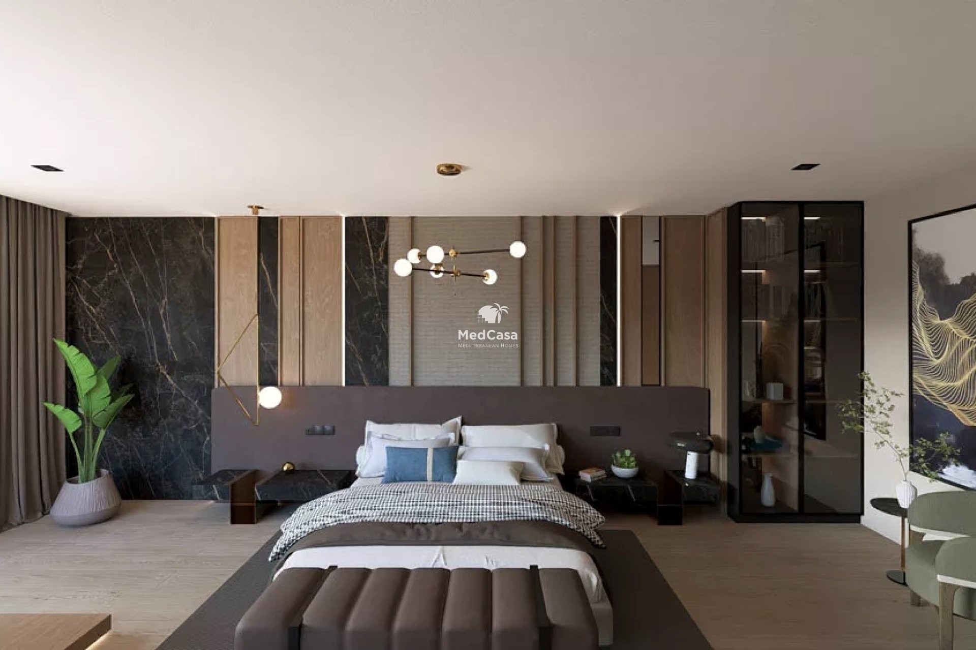 Obra nueva - Villa -
Golf Altaona - Baños y Mendigo