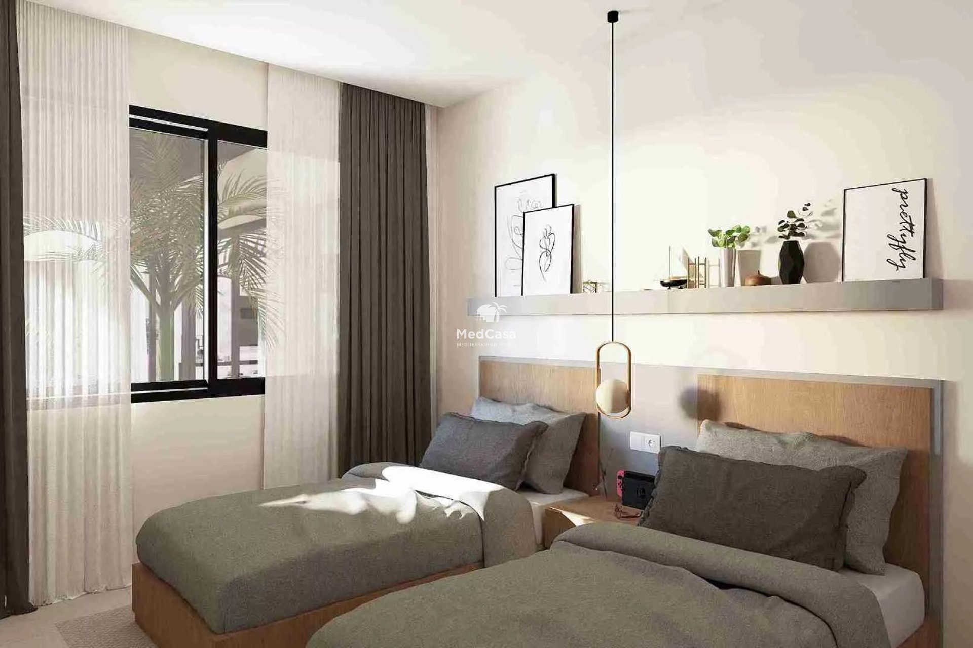 Obra nueva - Villa -
Golf Altaona - Baños y Mendigo