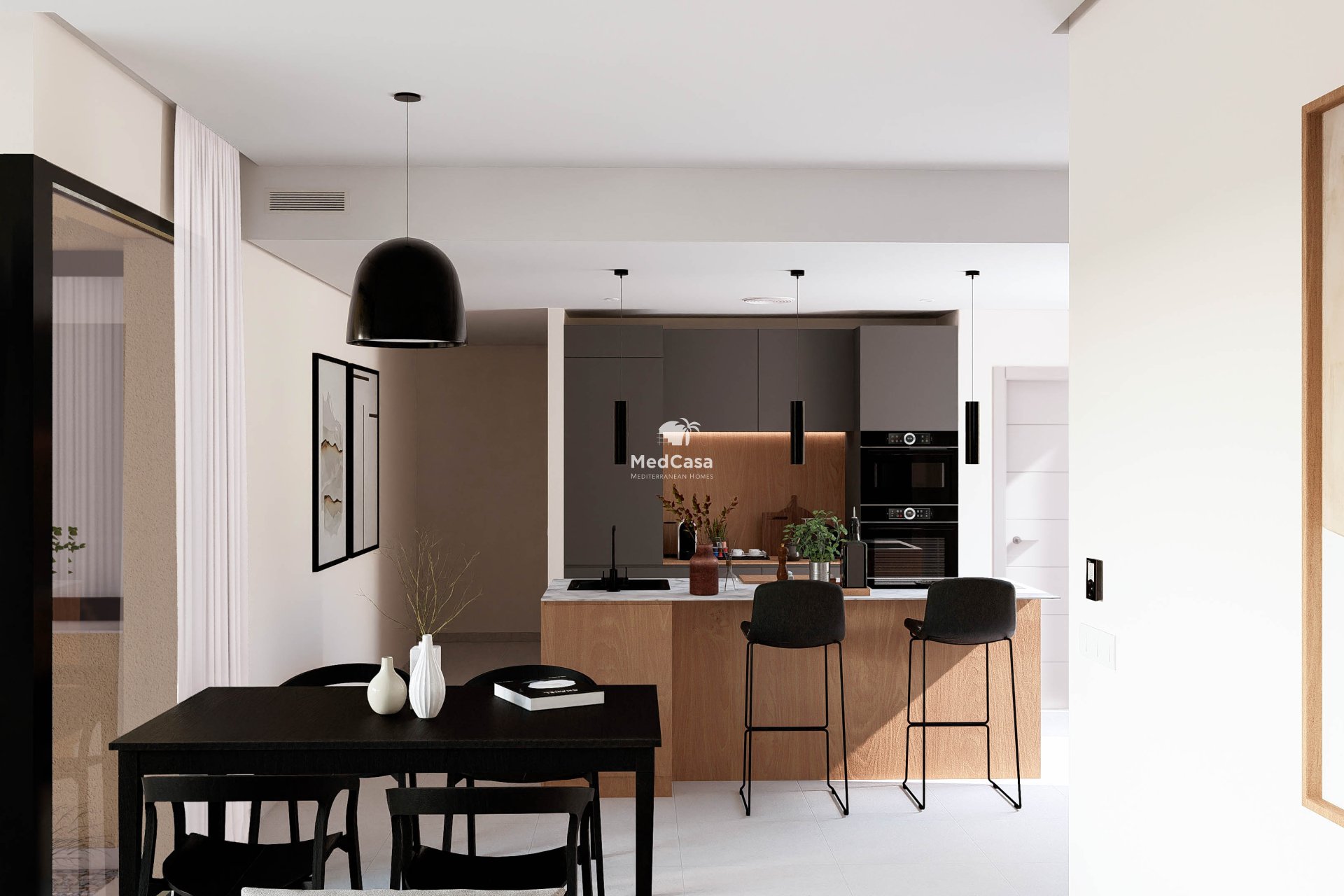 Obra nueva - Villa -
Golf Altaona - Baños y Mendigo