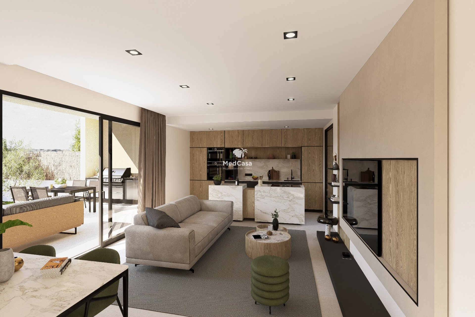 Obra nueva - Villa -
Golf Altaona