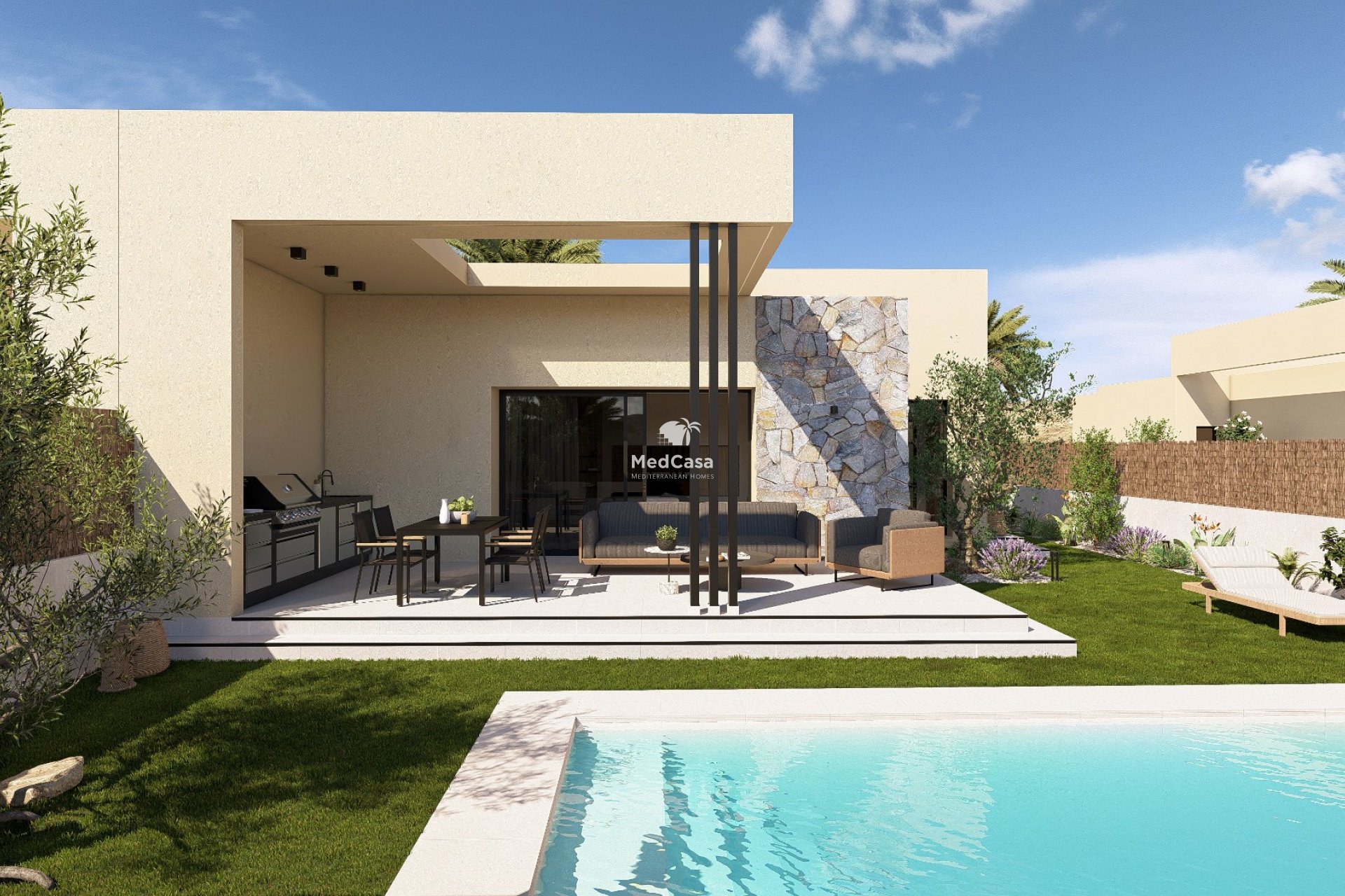 Obra nueva - Villa -
Golf Altaona