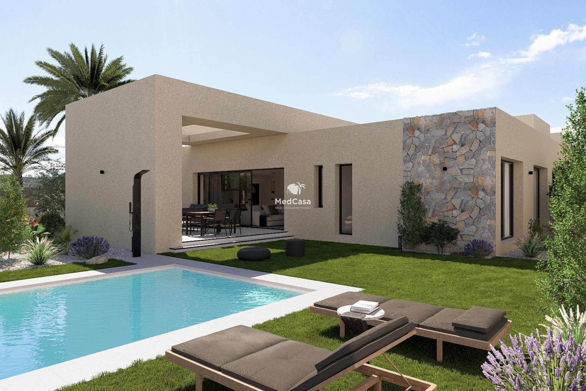 Obra nueva - Villa -
Golf Altaona