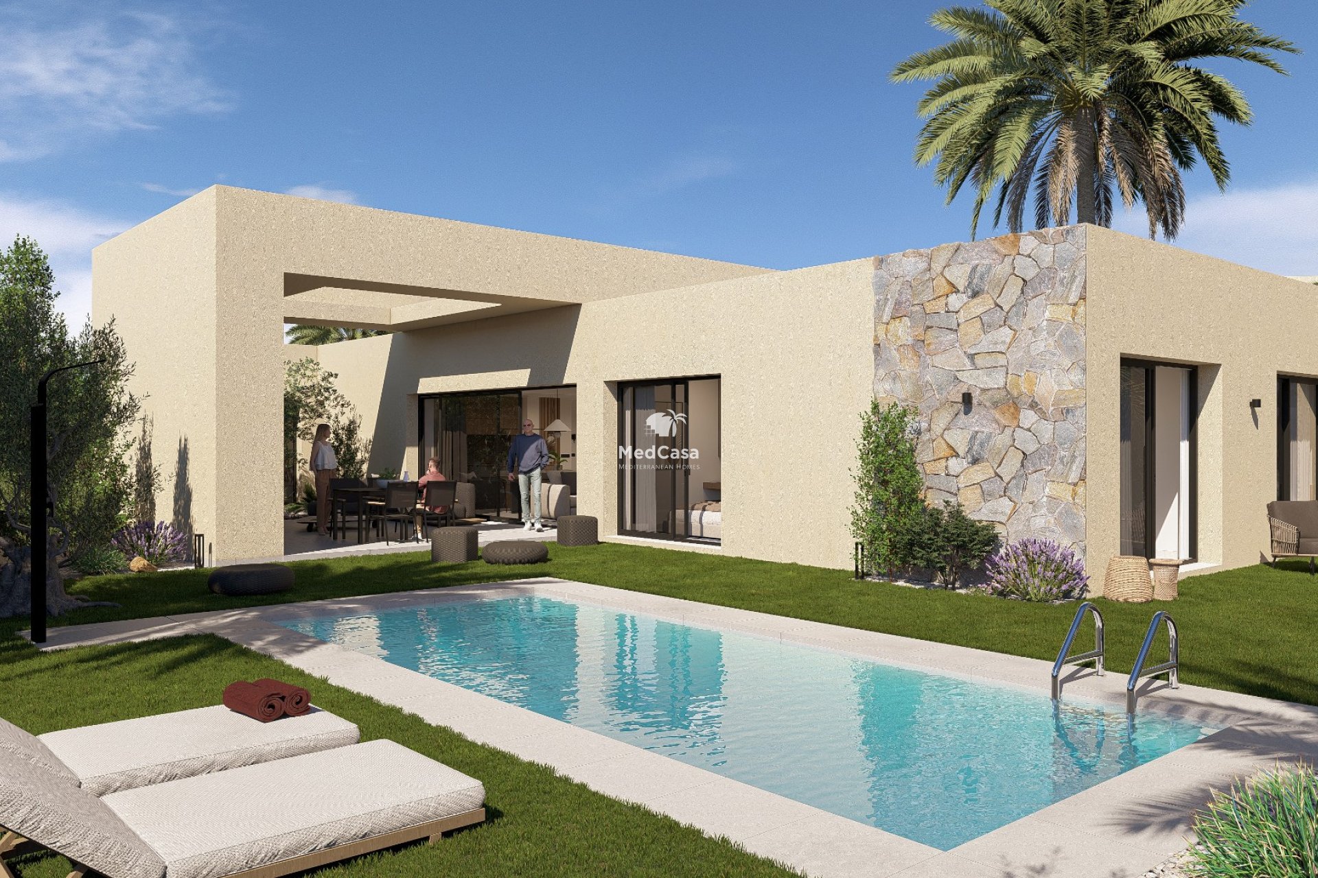 Obra nueva - Villa -
Golf Altaona