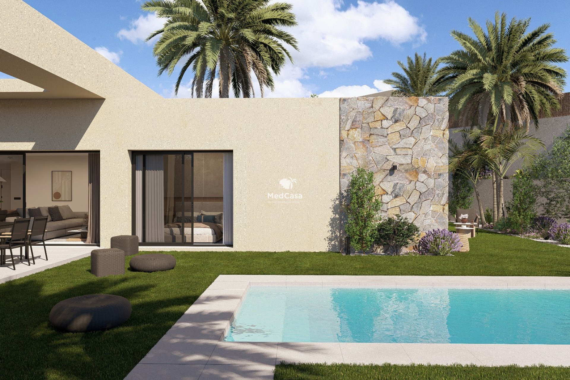 Obra nueva - Villa -
Golf Altaona