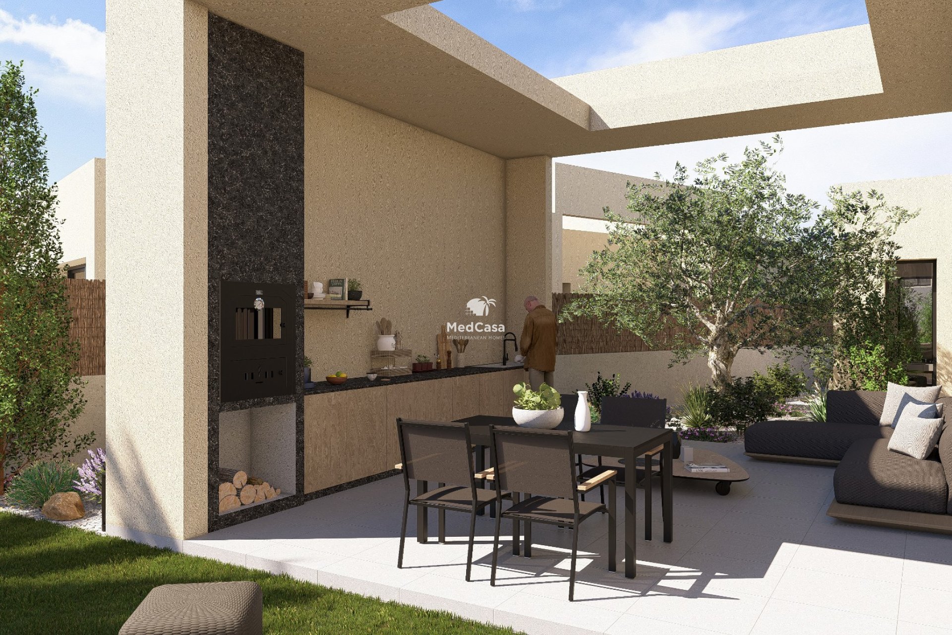 Obra nueva - Villa -
Golf Altaona