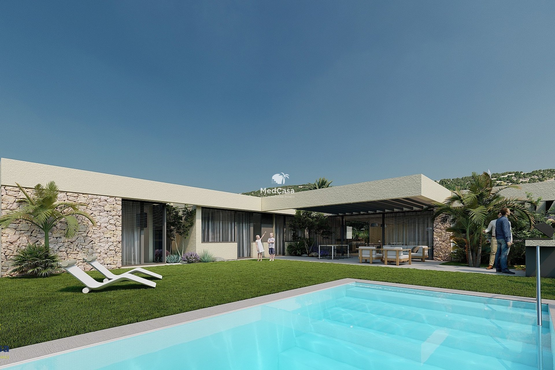 Obra nueva - Villa -
Golf Altaona