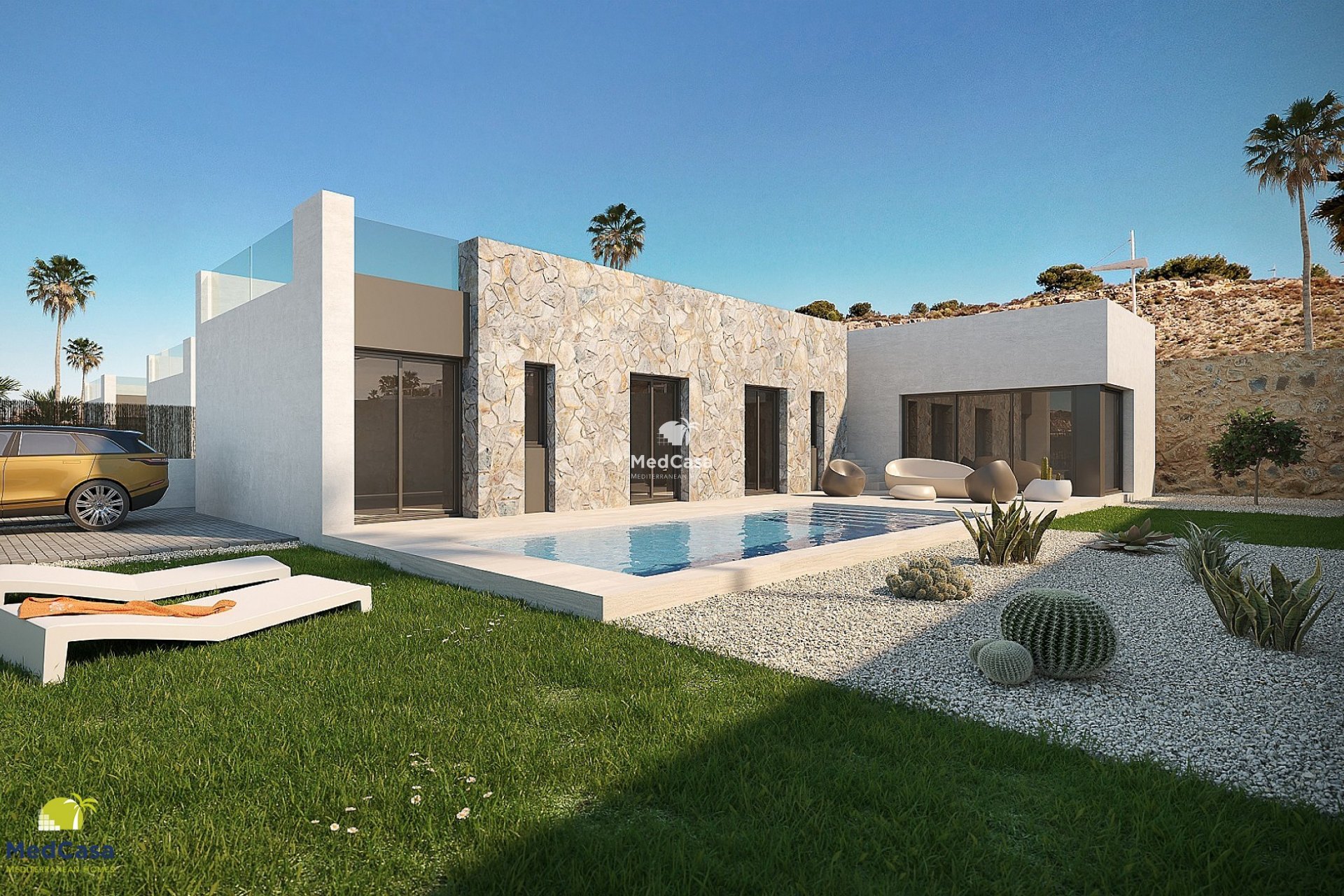 Obra nueva - Villa -
Golf La Finca