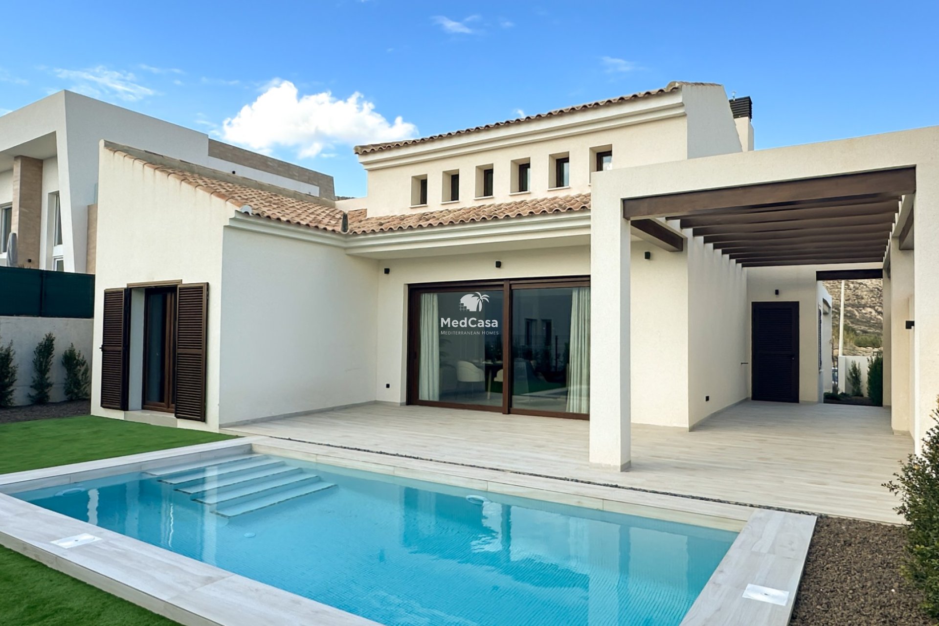 Obra nueva - Villa -
Golf La Finca