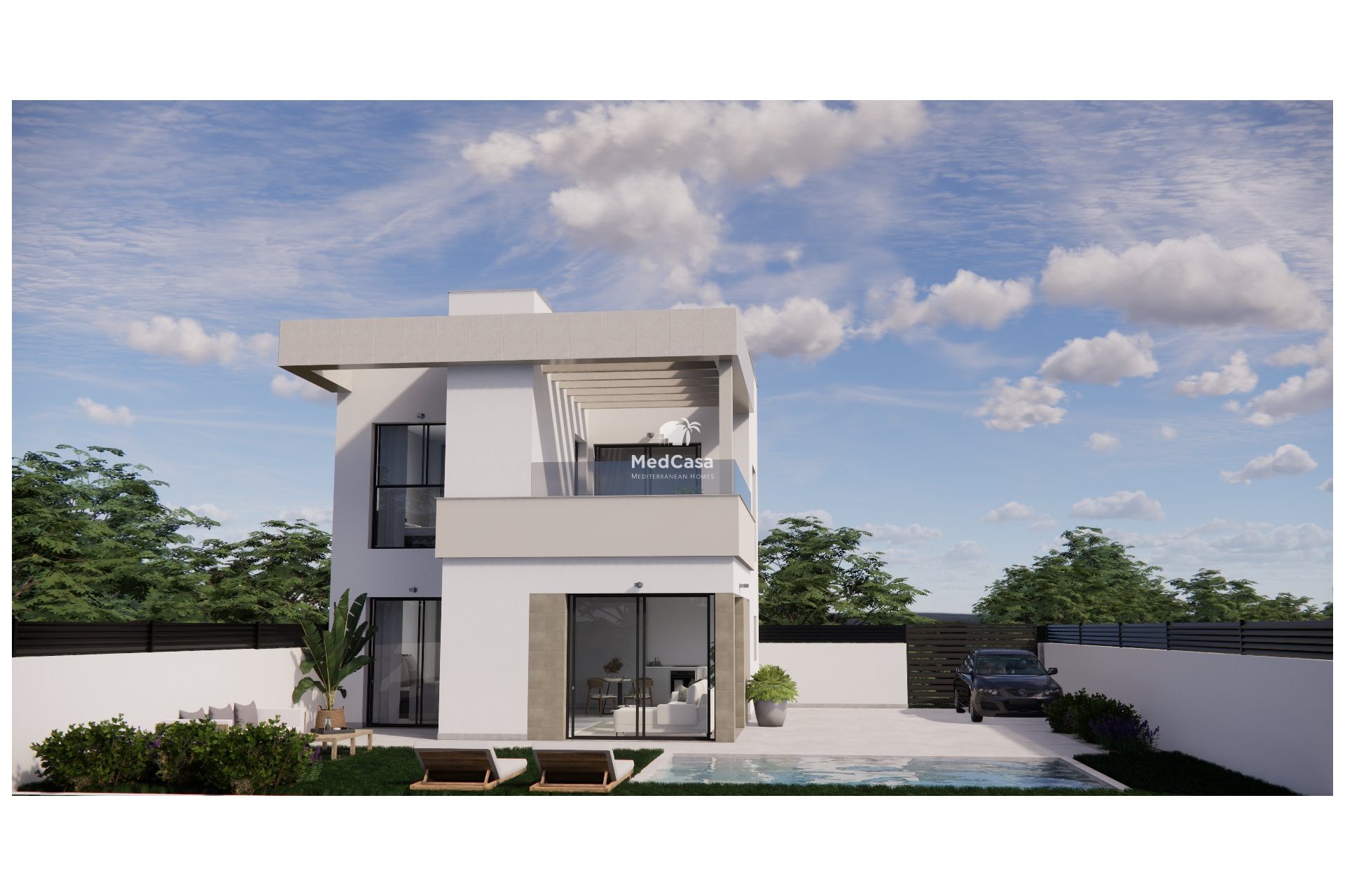 Obra nueva - Villa -
Golf Vistabella