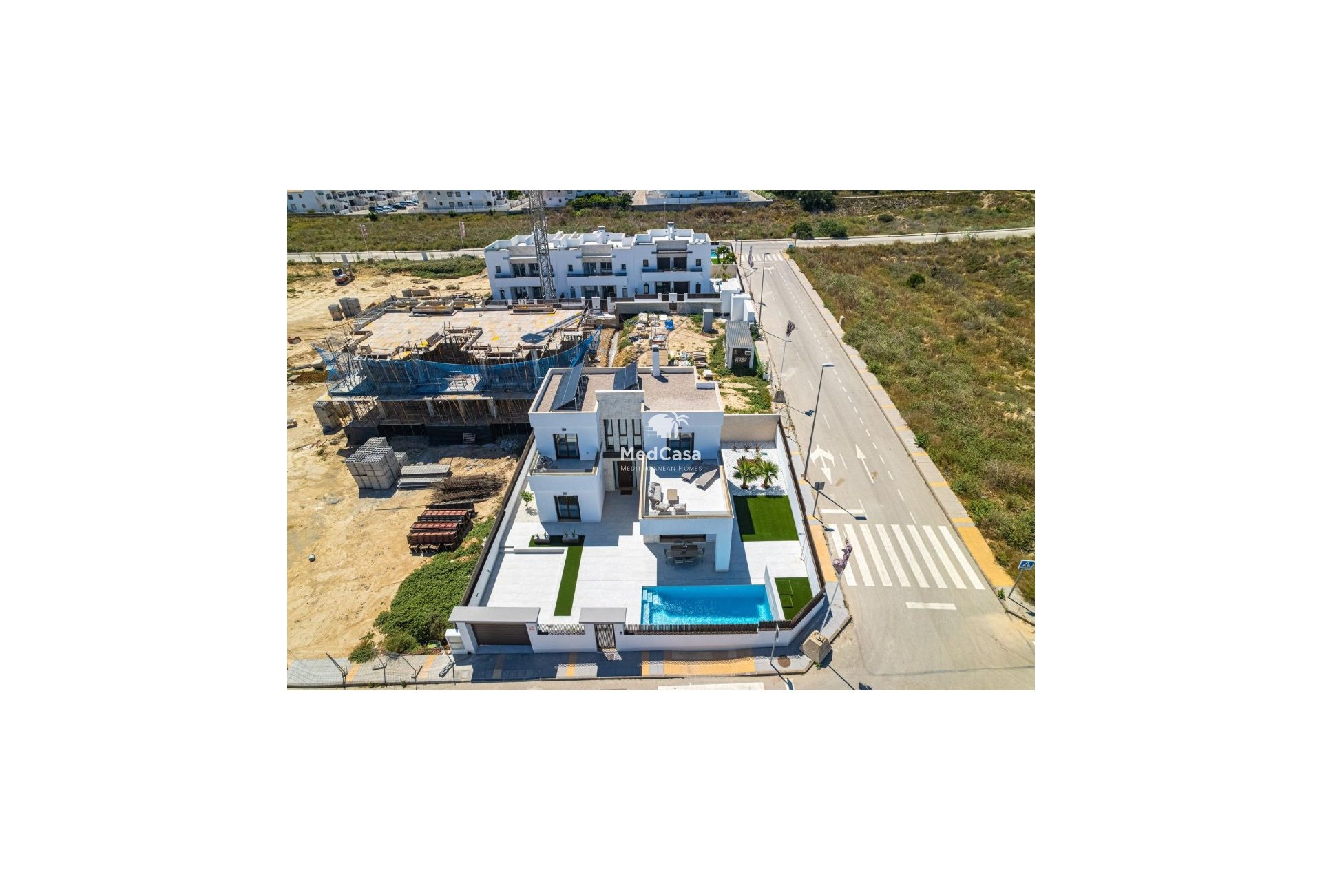 Obra nueva - Villa -
Golf Vistabella
