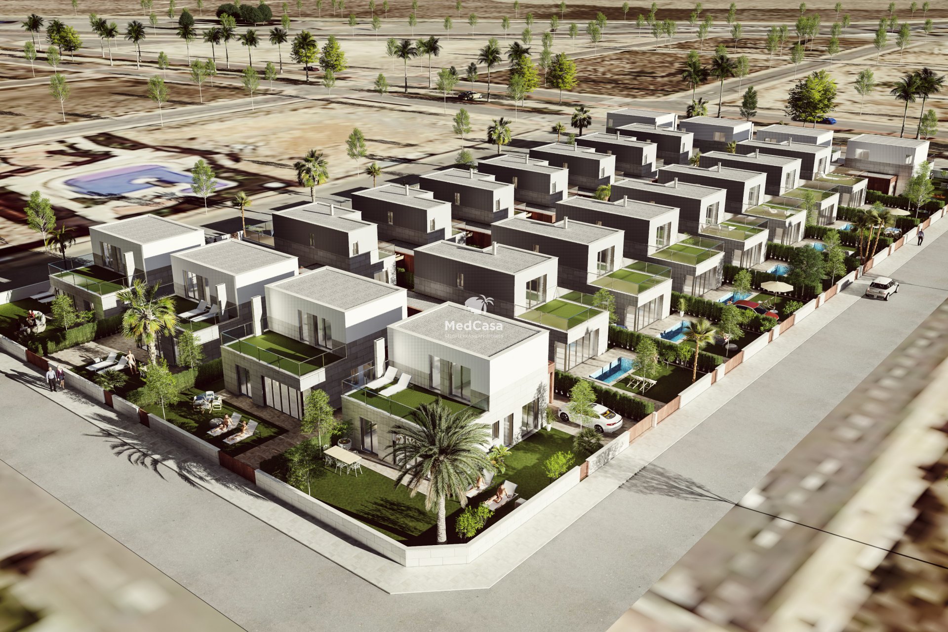 Obra nueva - Villa -
Los Alcázares