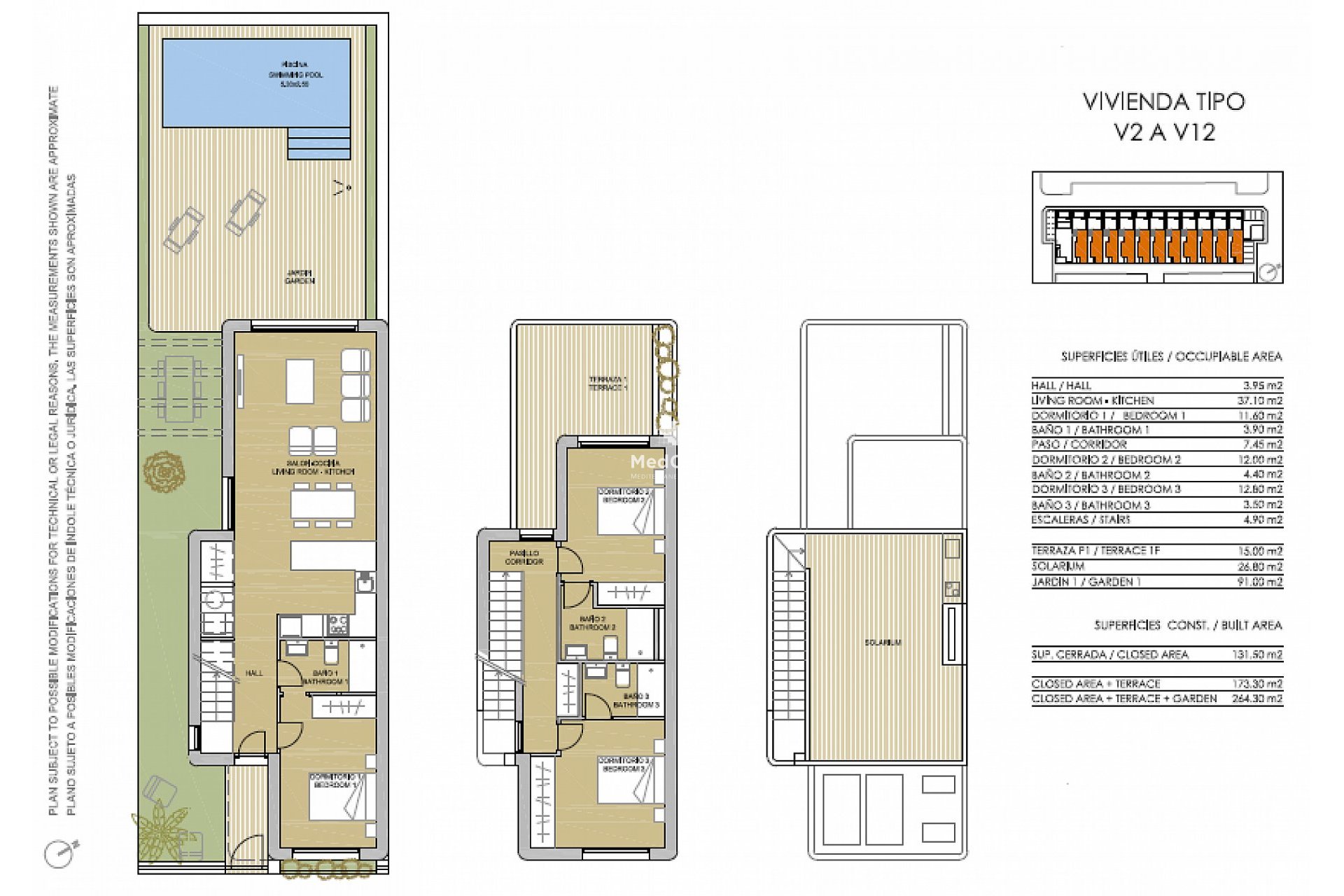 Obra nueva - Villa -
Mil Palmeras