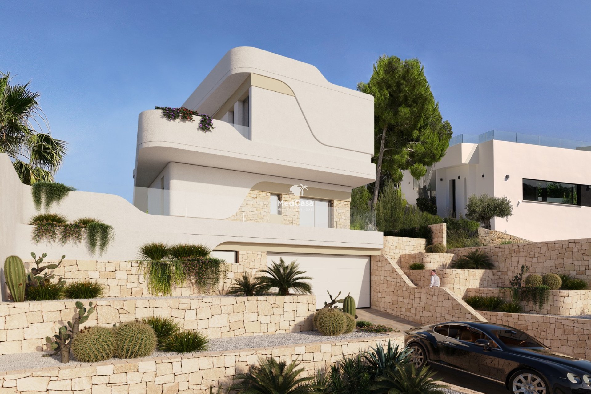 Obra nueva - Villa -
Moraira - El Tesoro