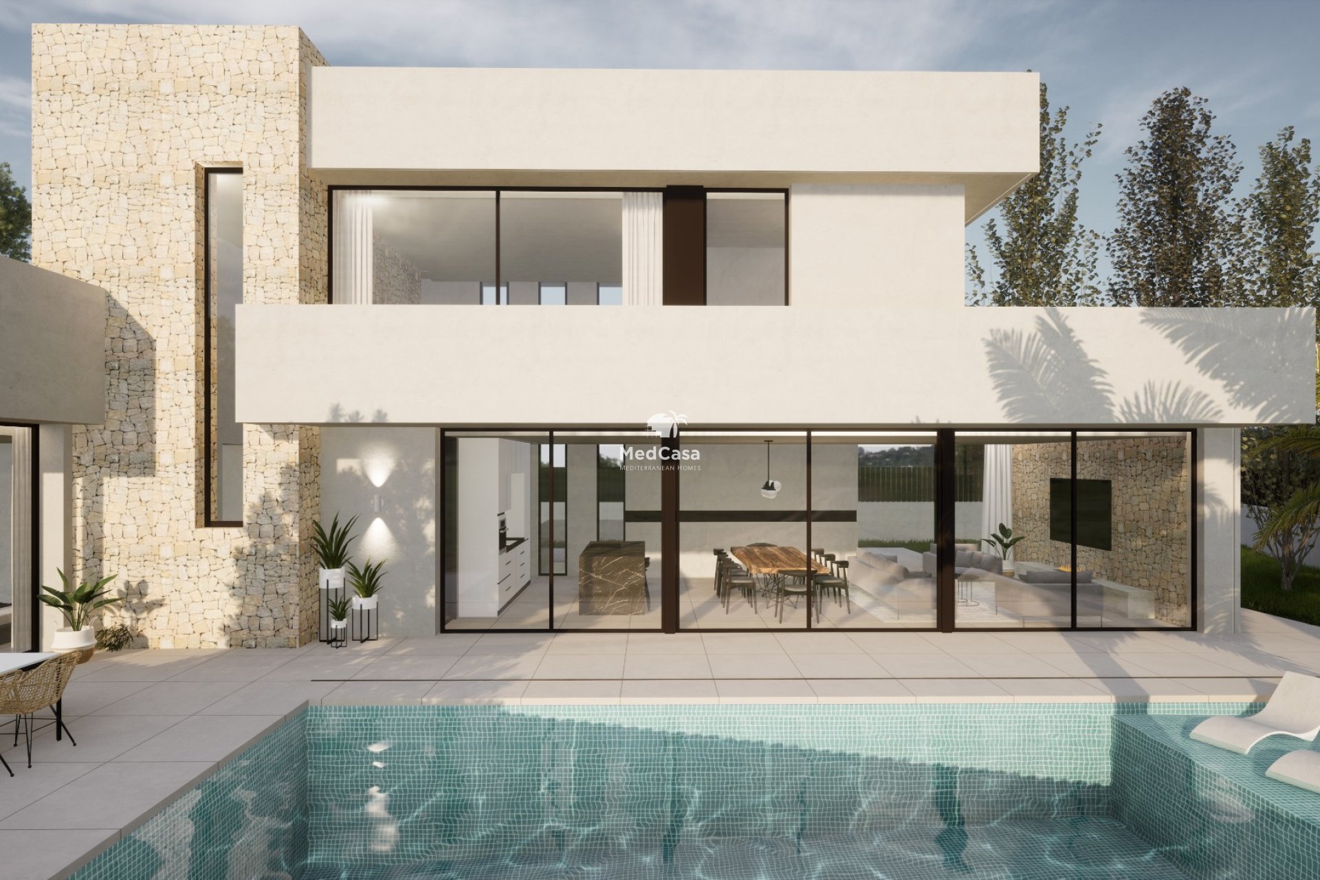 Obra nueva - Villa -
Moraira - Pla del Mar