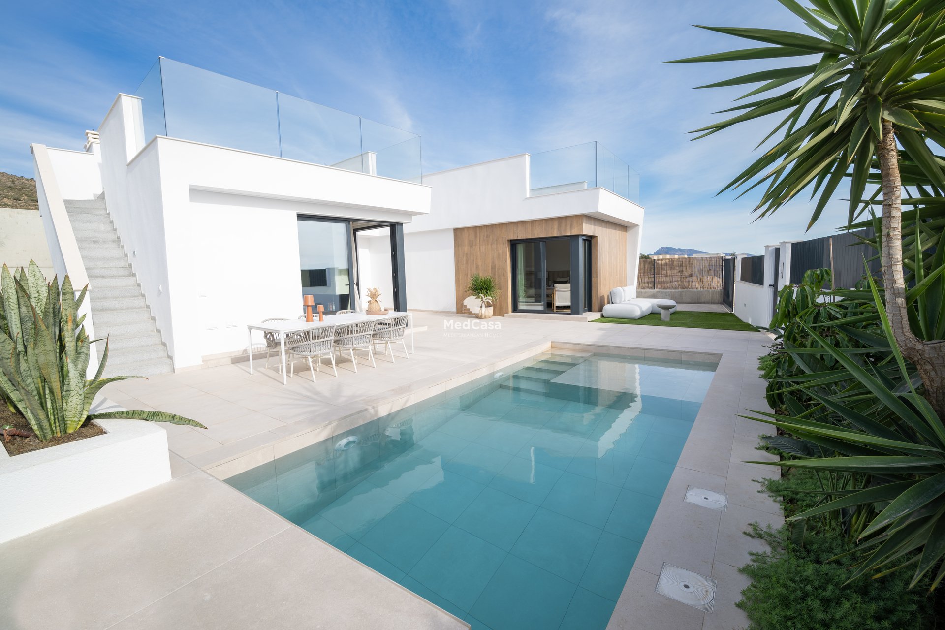 Obra nueva - Villa -
Murcia