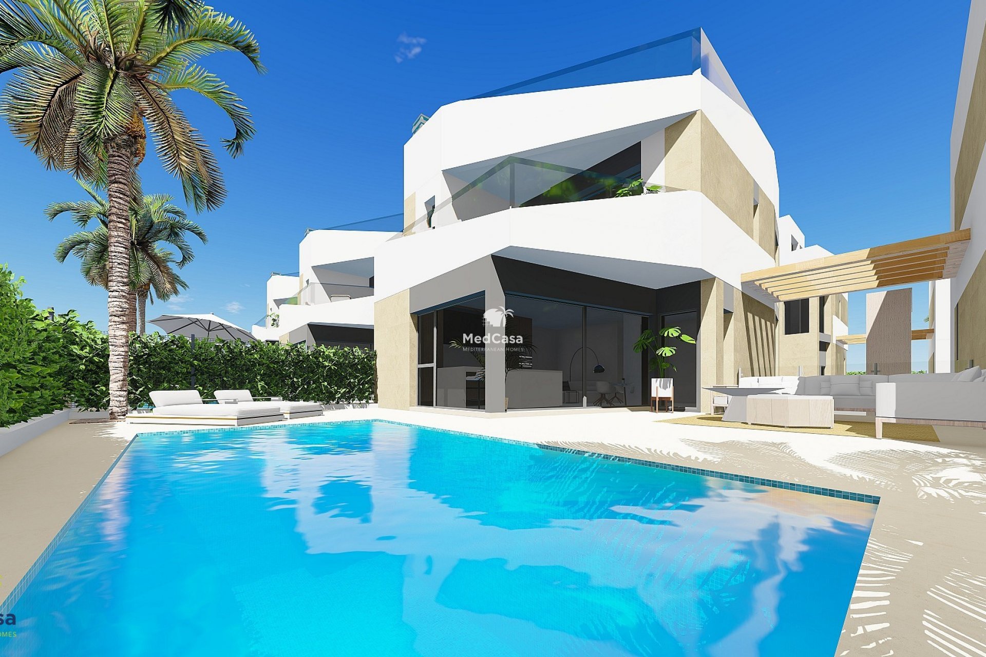 Obra nueva - Villa -
Orihuela Costa