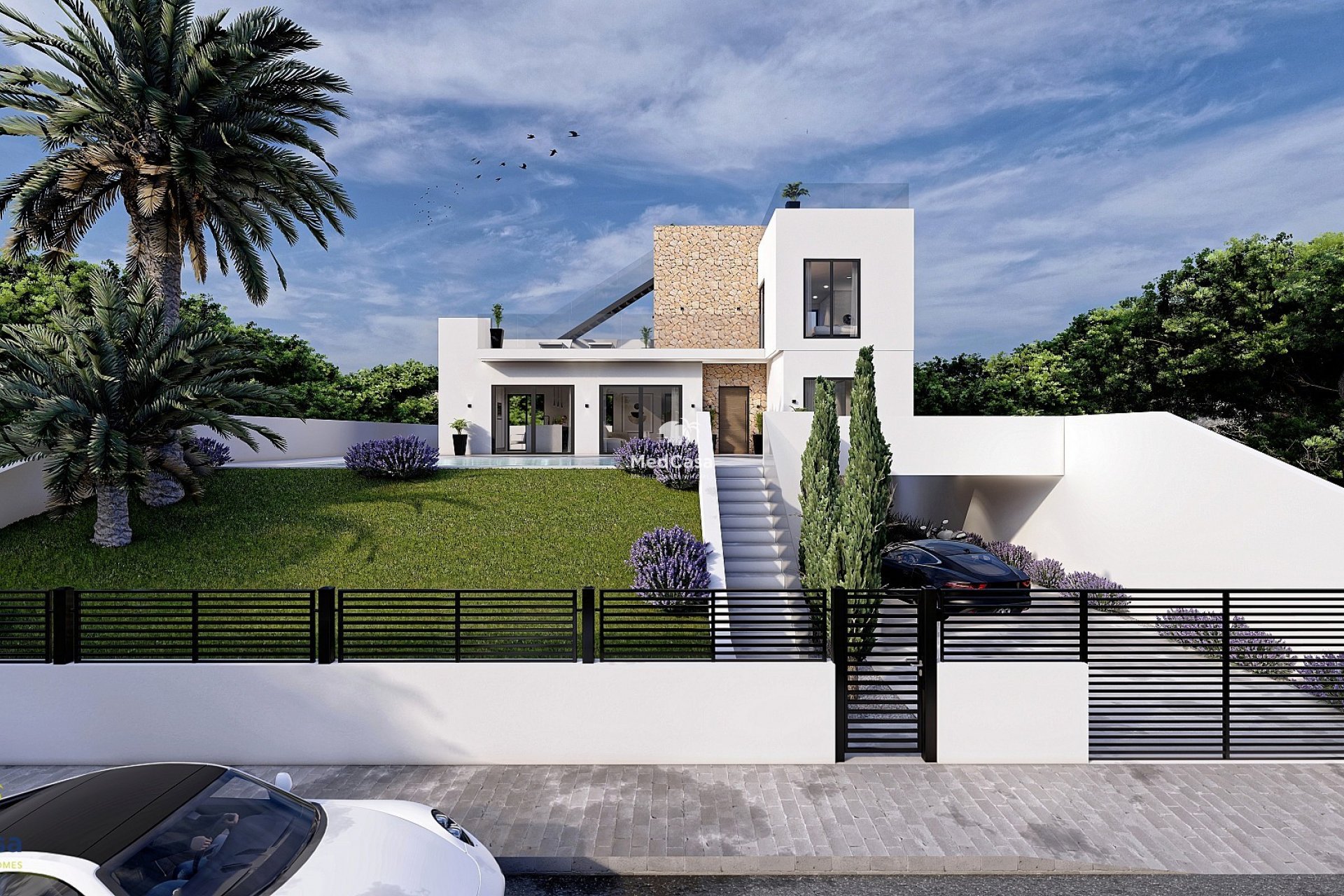 Obra nueva - Villa -
Polop de La Marina