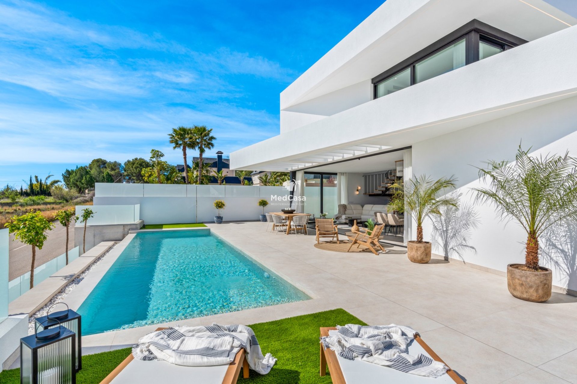 Obra nueva - Villa -
Polop de La Marina