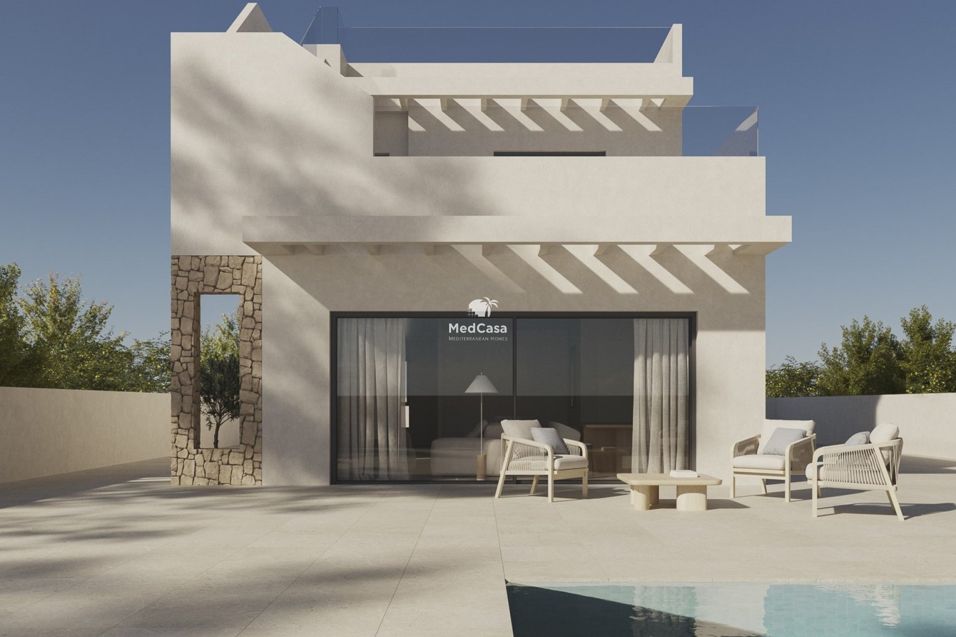 Obra nueva - Villa -
Polop de La Marina