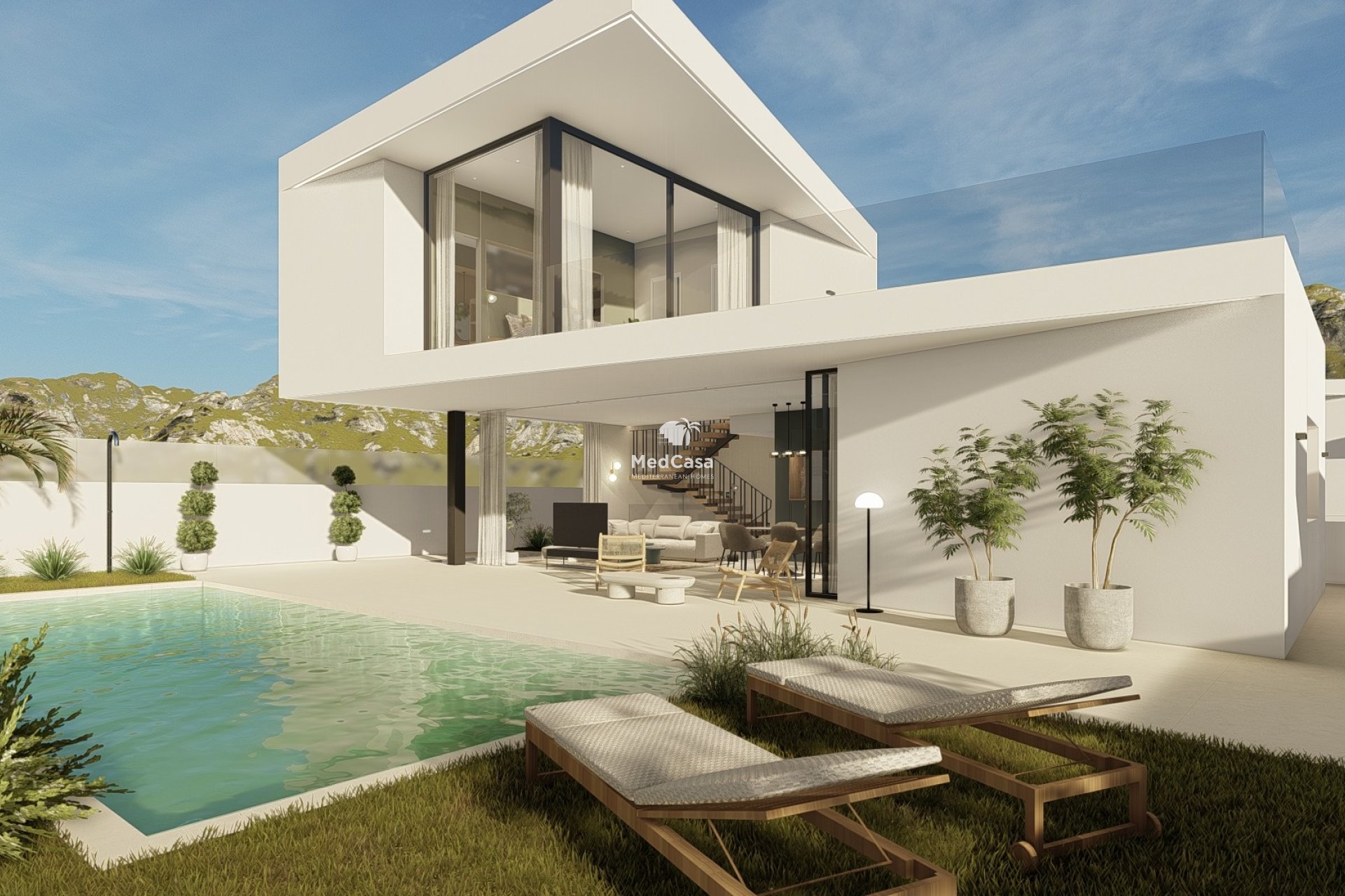 Obra nueva - Villa -
Polop de La Marina