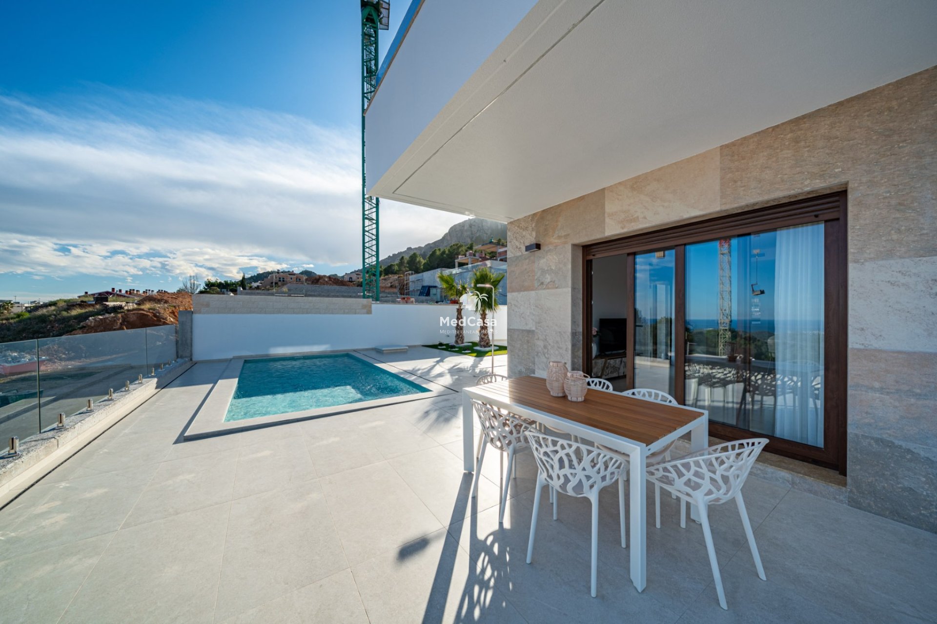 Obra nueva - Villa -
Polop de La Marina