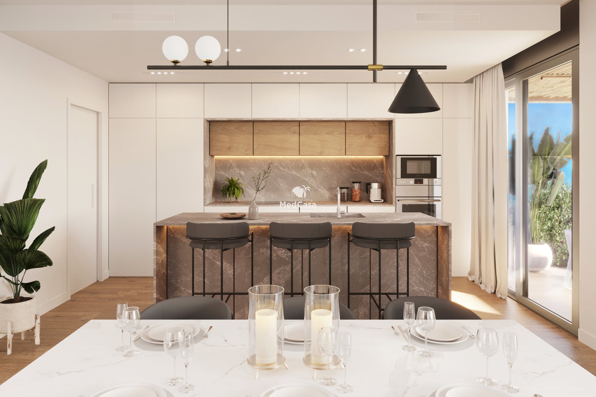 Obra nueva - Villa -
Polop de La Marina