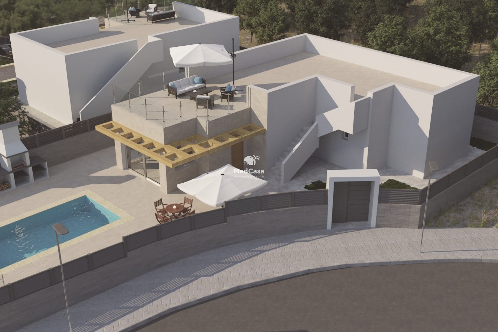 Obra nueva - Villa -
Polop de La Marina