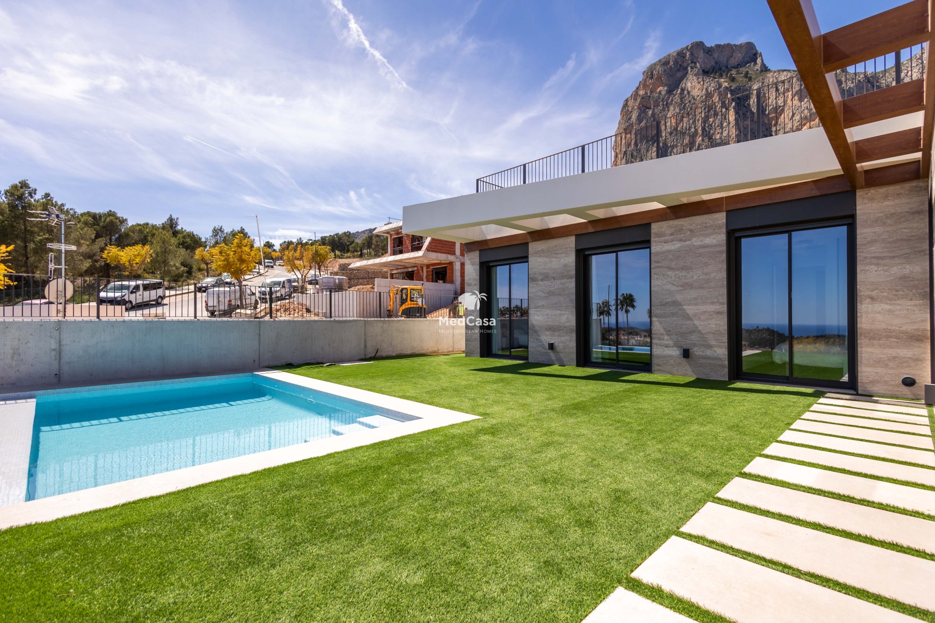 Obra nueva - Villa -
Polop de La Marina