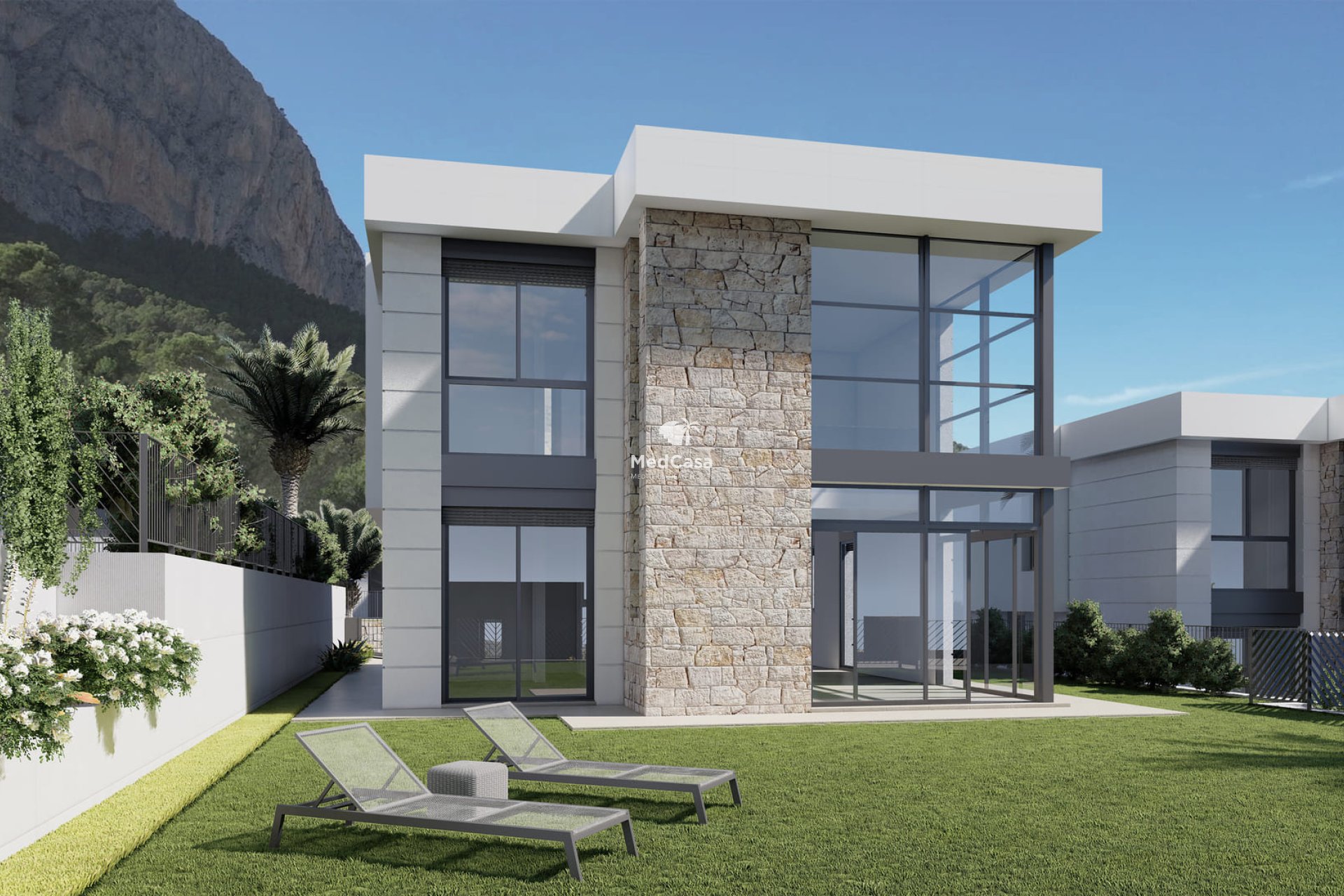Obra nueva - Villa -
Polop de La Marina