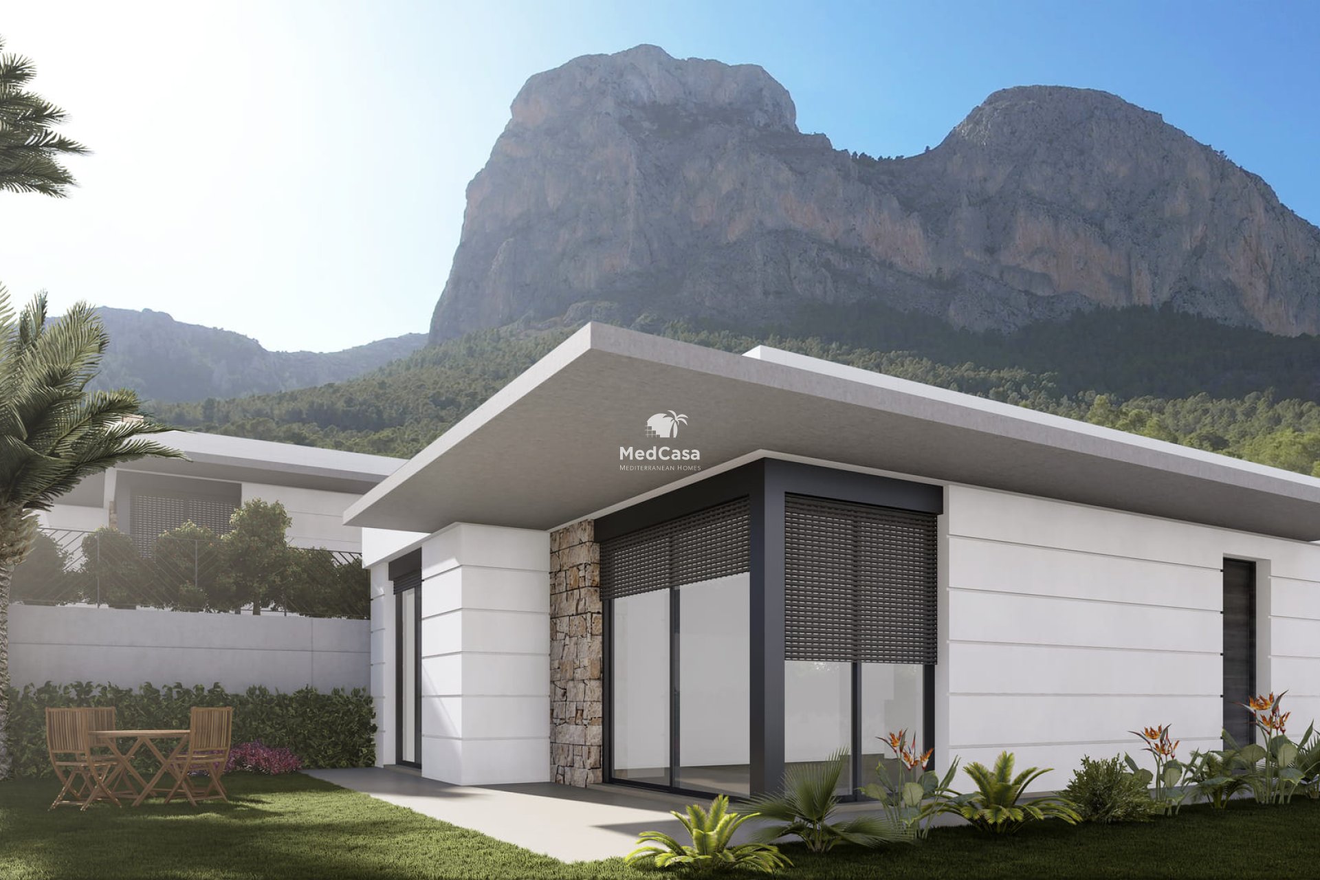 Obra nueva - Villa -
Polop de La Marina