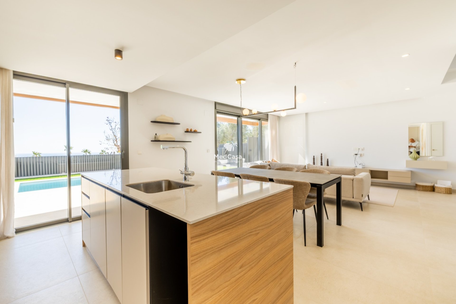 Obra nueva - Villa -
Polop de La Marina