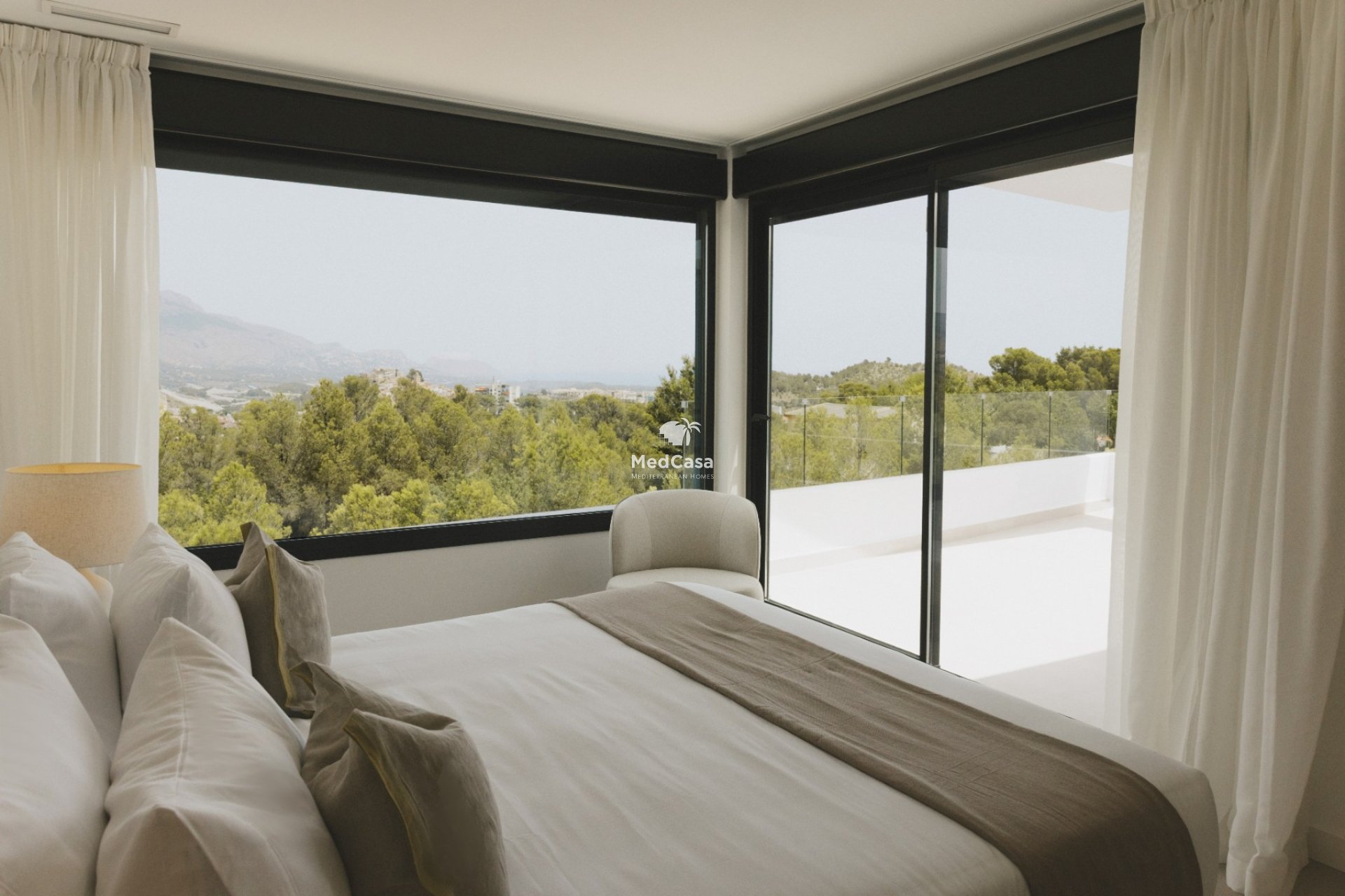 Obra nueva - Villa -
Polop de La Marina
