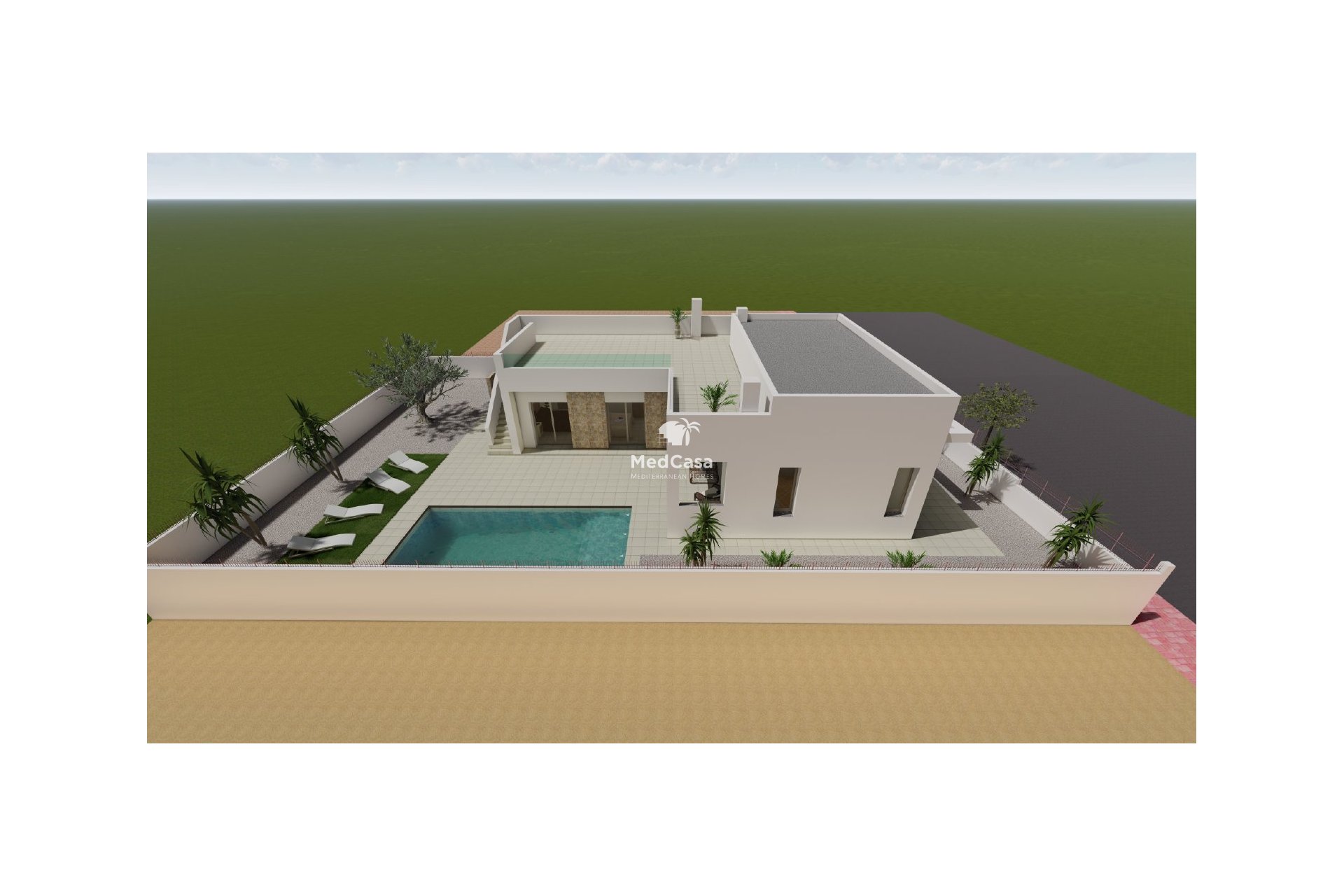 Obra nueva - Villa -
San Fulgencio - Urbanización La Marina
