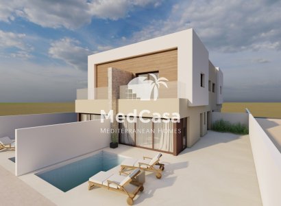 Semi pareado - Obra nueva - Santiago de la Ribera - Santiago de la Ribera