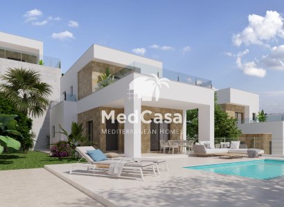 Villa - New Build -
            Polop de La Marina - NB-73674