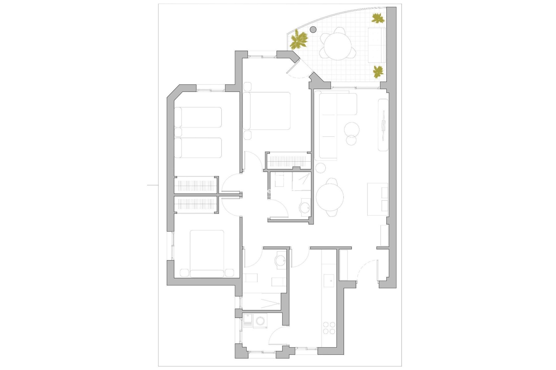 Wiederverkauf - Apartment -
Orihuela Costa - Altos de Campoamor