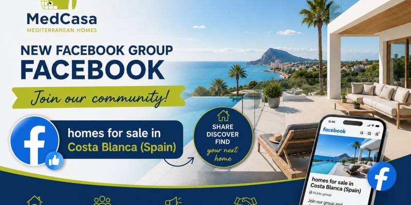 Tritt unserer Facebook-Community bei und bleibe über den Immobilienmarkt auf dem Laufenden.