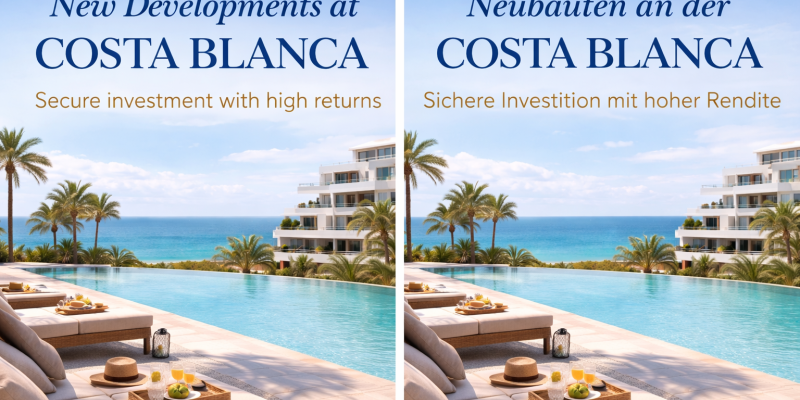 New-Build Properties on the Costa Blanca: Secure Investment with High Returns