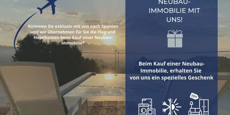 ¡Compre su vivienda de obra nueva en España con nosotros antes del 15/05/26!