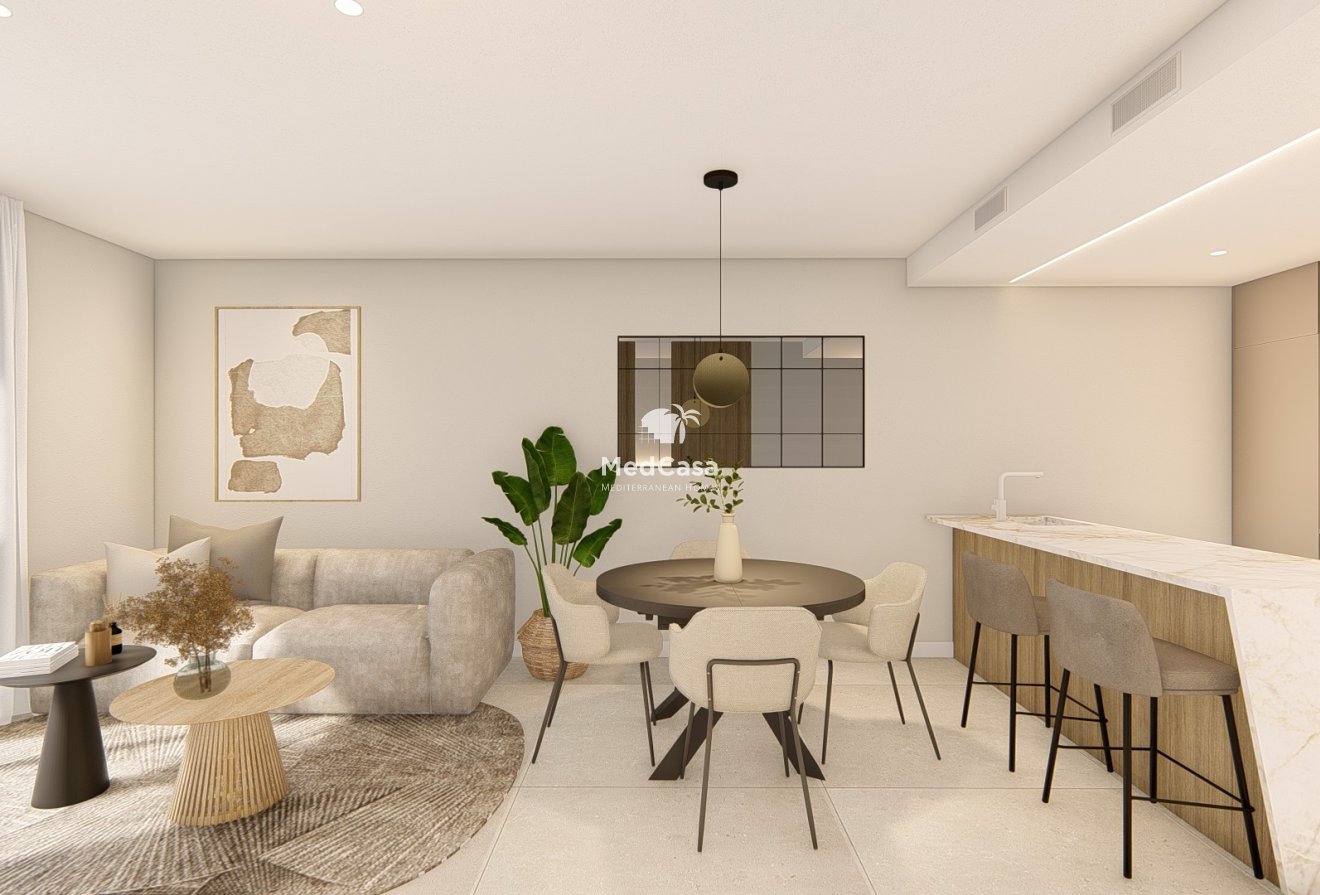 Obra nueva - Apartamento planta baja -
Los Alcázares