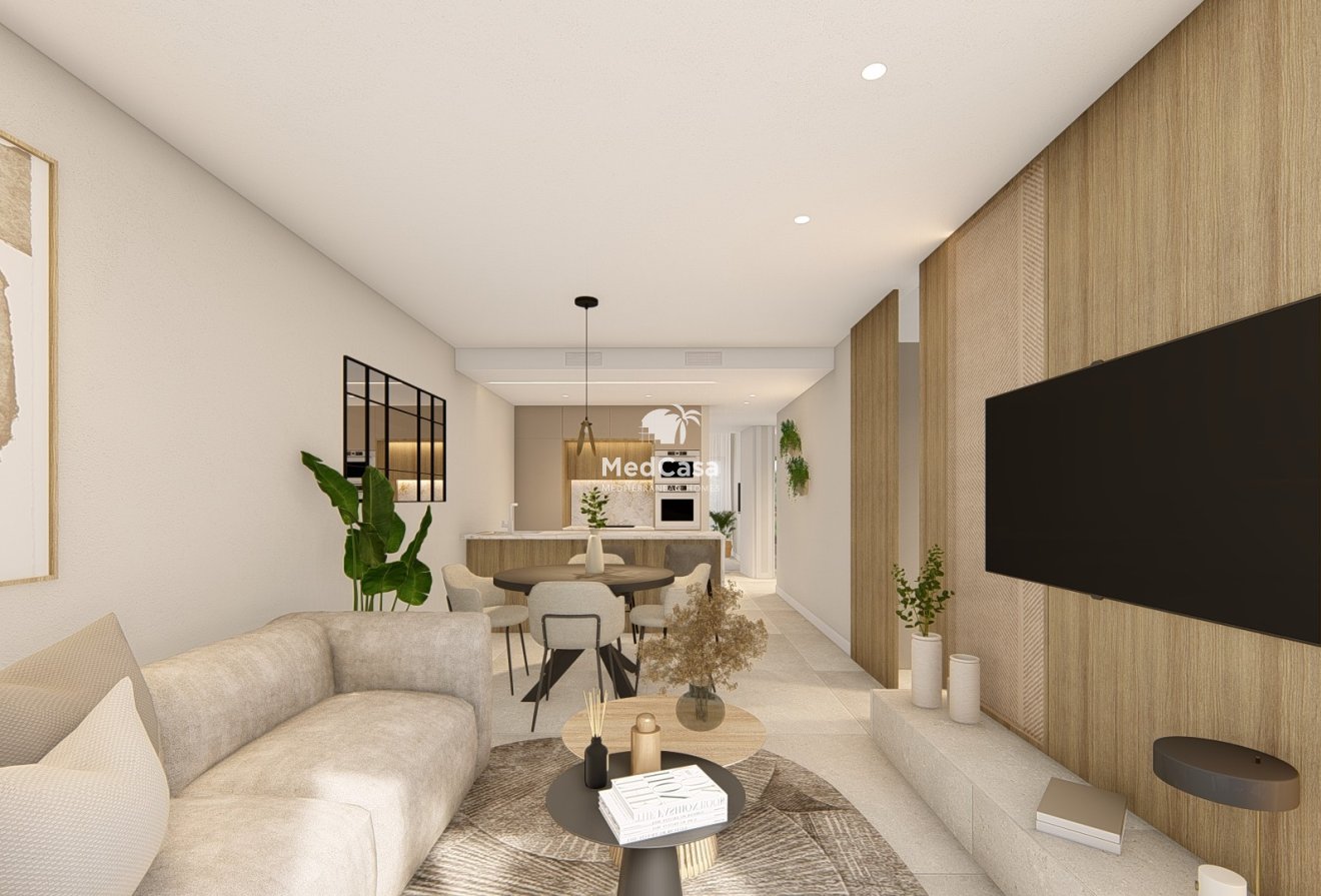 Obra nueva - Apartamento planta baja -
Los Alcázares