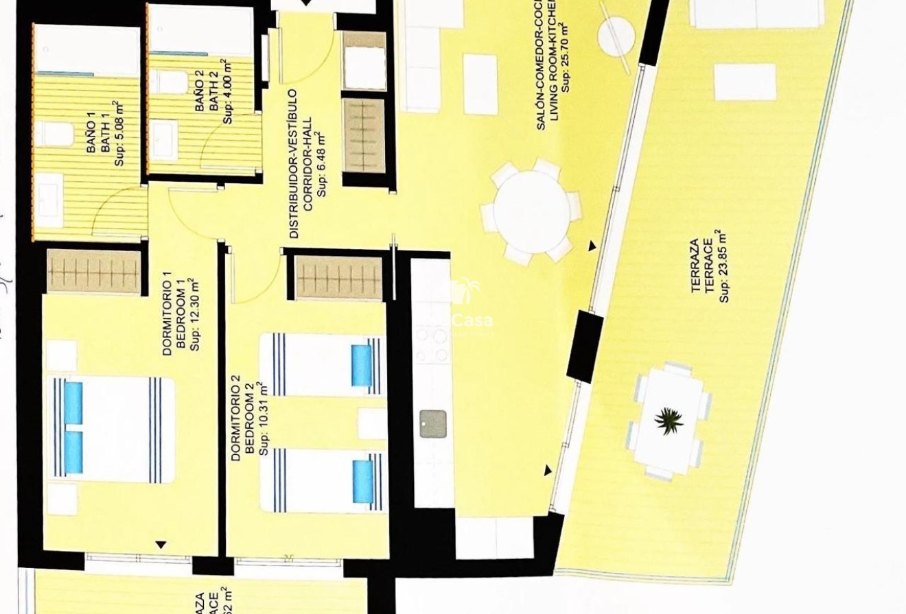 Wiederverkauf - Apartment -
Dehesa de campoamor - Campoamor