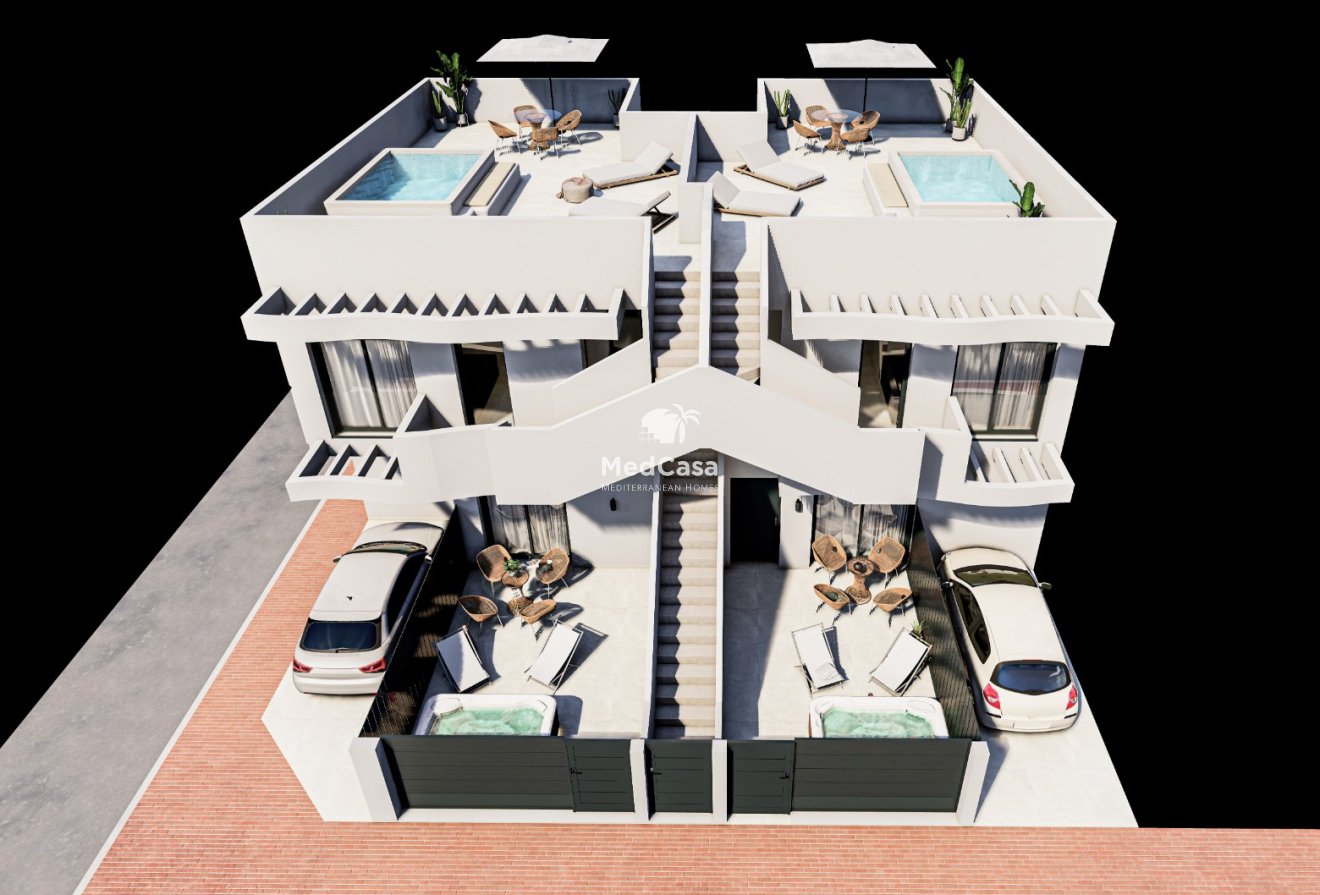 Neubau - Erdgeschosswohnung -
San Pedro del Pinatar - San Pedro de Pinatar