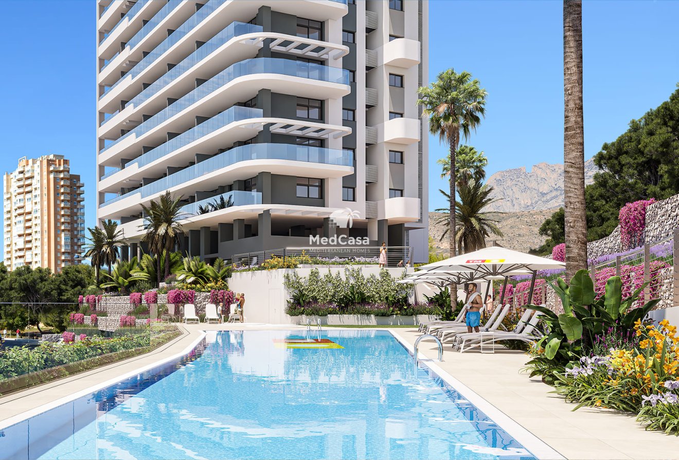 Obra nueva - Apartamento -
Benidorm