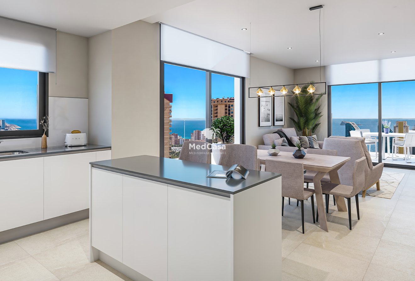Obra nueva - Apartamento -
Benidorm