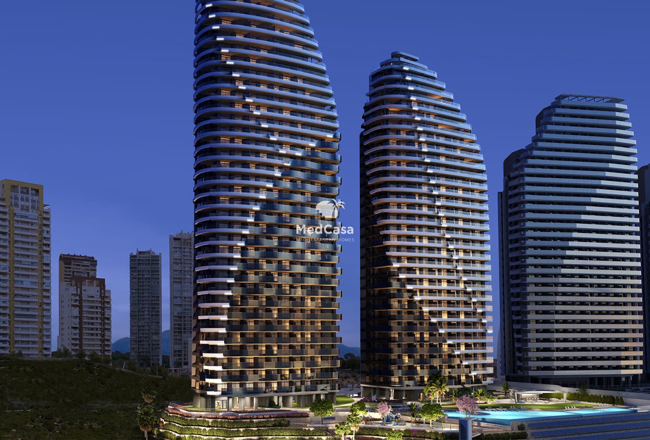 Obra nueva - Apartamento -
Benidorm