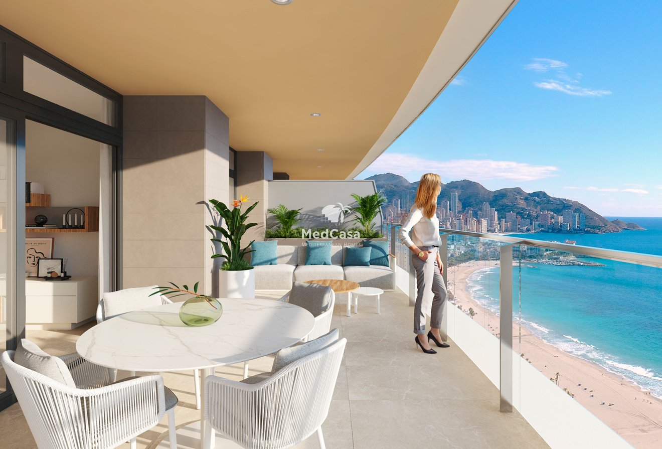 Obra nueva - Apartamento -
Benidorm
