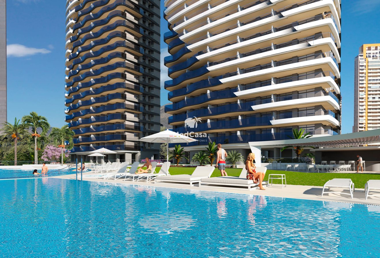 Obra nueva - Apartamento -
Benidorm